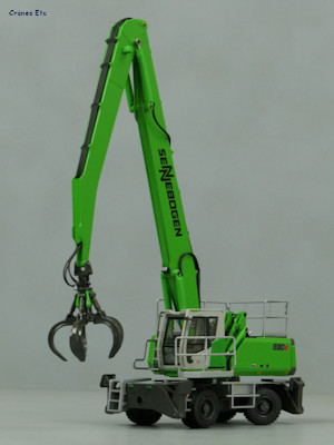 Conrad 2213 Sennebogen 830E Material Handling Machine Cranes Etc