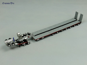 Drake ZT09218 AUSTRALIAN Drake 7x8 Steerable Trailer with 2x8 Dolly Toll 1:50 