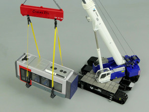 IMC 33-0183 Tram Compartment Load Cranes Etc Model Review
