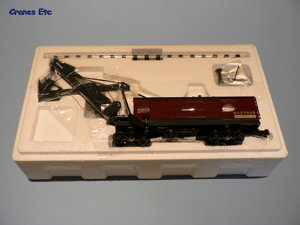 Bucyrus Steam Shovel Model - Scale 1:48 / O-Gauge, Metal Construction, Collectible